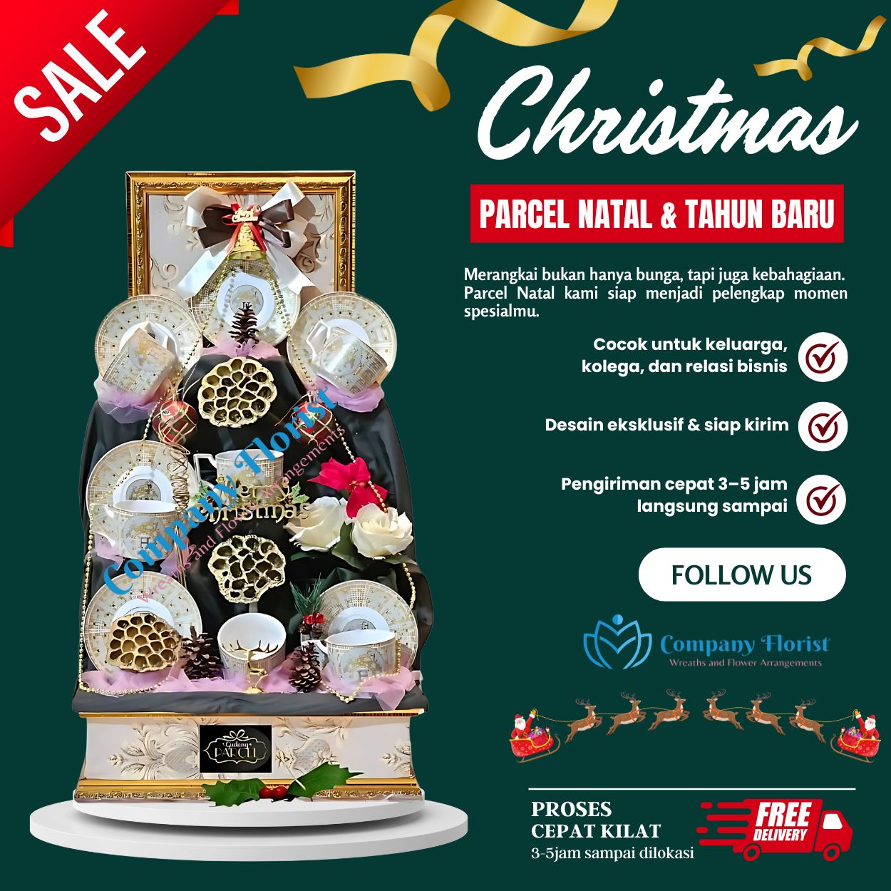 Parcel Natal Hampers Modern – Company Florist